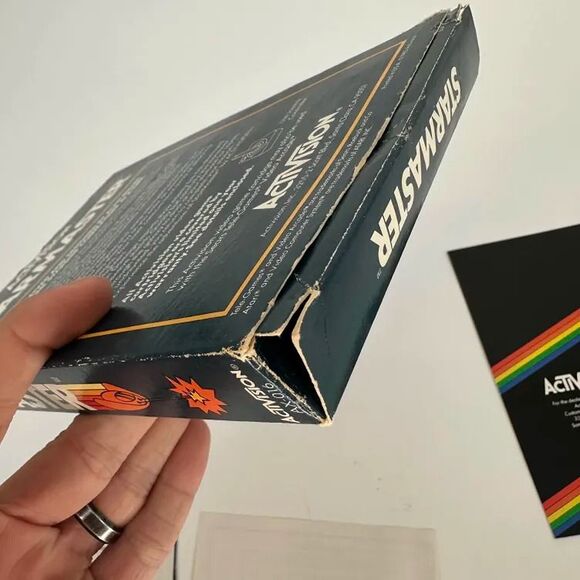 Starmaster Atari 2600 CIB Activision Box Manual Catalog Booklet 1982 COMPLETE - Picture 11 of 12